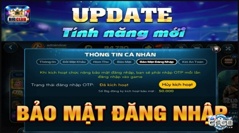 Big.Club - Cổng game quốc tế 5* đảm bảo tính bảo mật và an toàn