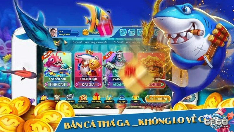 Các trò choi game ban ca hot nhất hiện nay