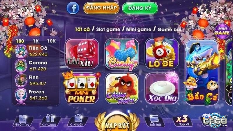 Tổng hợp kho game bài giải trí Tip68 Club siêu đa dạng