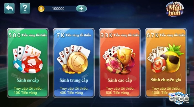 Trải nghiệm khi chơi game binh xập xám tại cf68