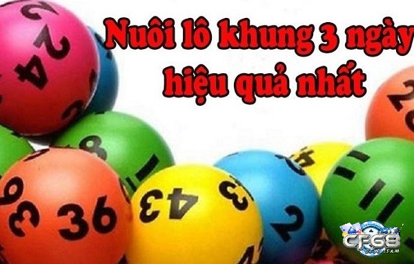 Song thủ nuôi khung 3 ngày là một chiến thuật đánh lô đề hiệu quả