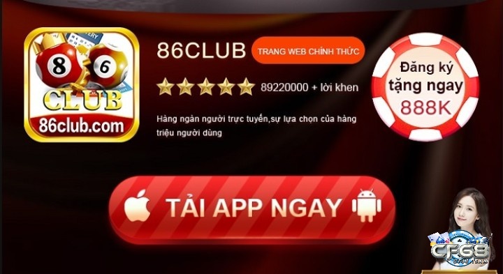 Cách tải ứng dụng 86Club về điện thoại rất đơn giản