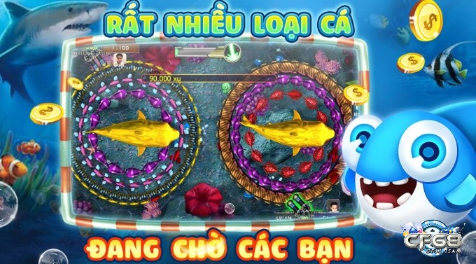 Game bắn cá hấp dẫn tại nhà cái trực tuyến Cf68