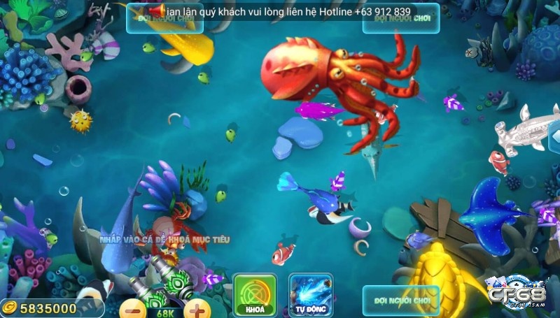 Điểm hấp dẫn của game dai nao thiên cung CF68