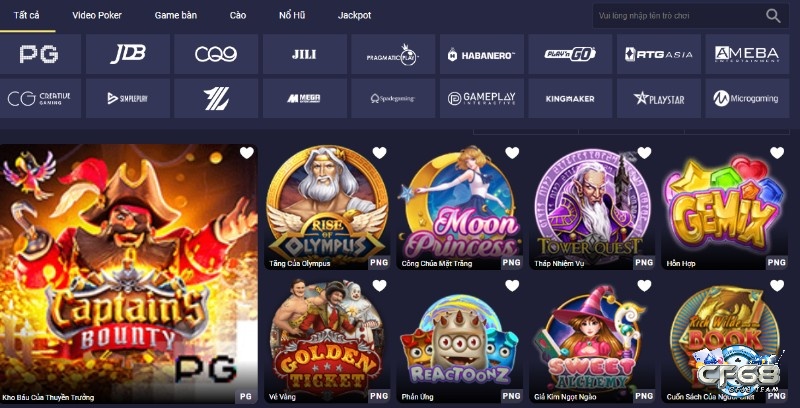 Game slot tại 7Ball được cung cấp bởi các công ty phần mềm trò chơi hàng đầu