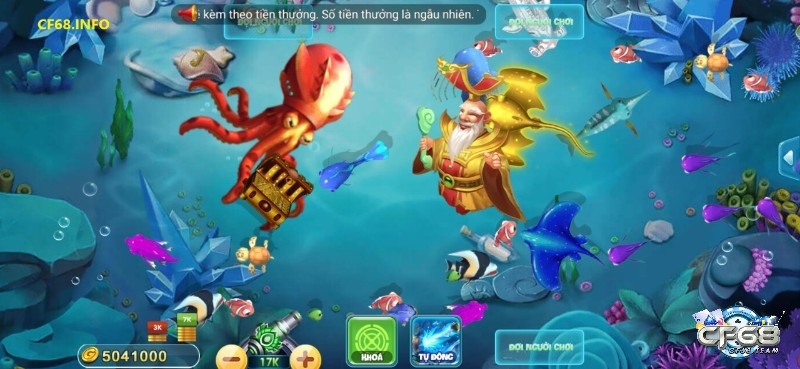 CF68 cung cấp game bắn cá uy tín, chất lượng