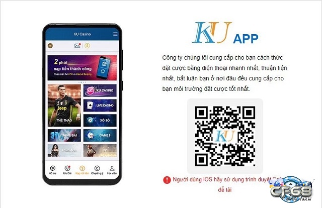 Cần sử dụng đúng đường link truy cập để tải Ku mobi