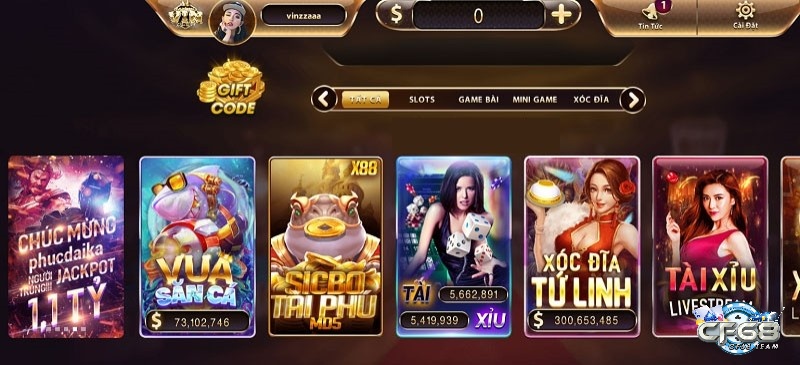 Mini game sẽ là sảnh giải trí tại Vin Clup cực tuyệt vời