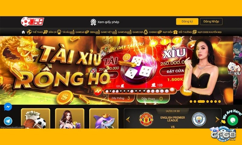 Casino live tại Bong68 có rất nhiều trò chơi đa dạng