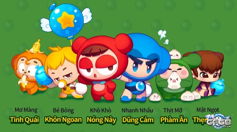 Những nhân vật vô cùng đáng yêu của game