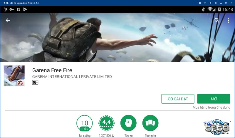 Cách tải free fire trên PC bằng NoxPlayer rất đơn giản