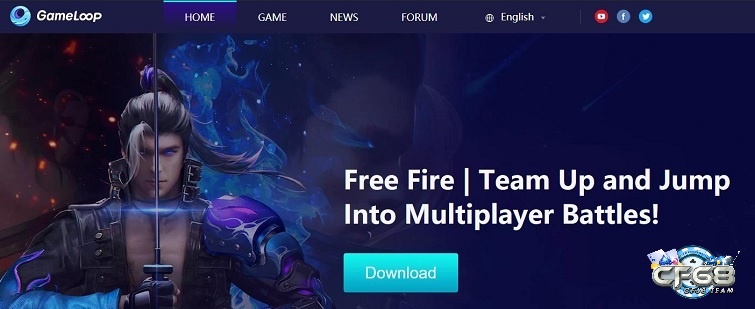 Tải free fire trên máy tính với Gameloop rất nhanh gọn