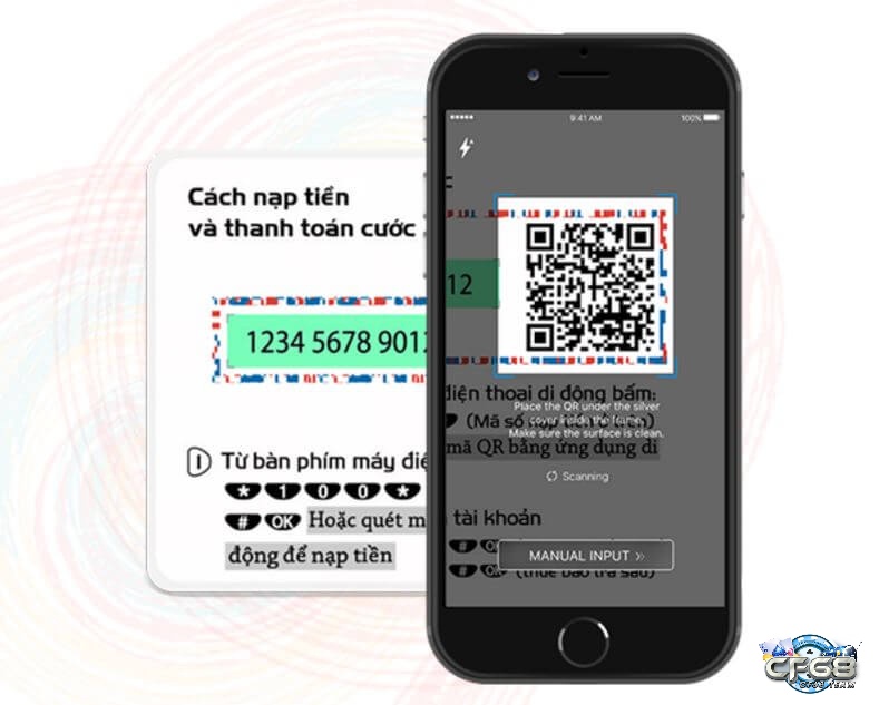 Quét mã qr nạp thẻ - phương thức nạp thẻ khá phổ biến hiện nay