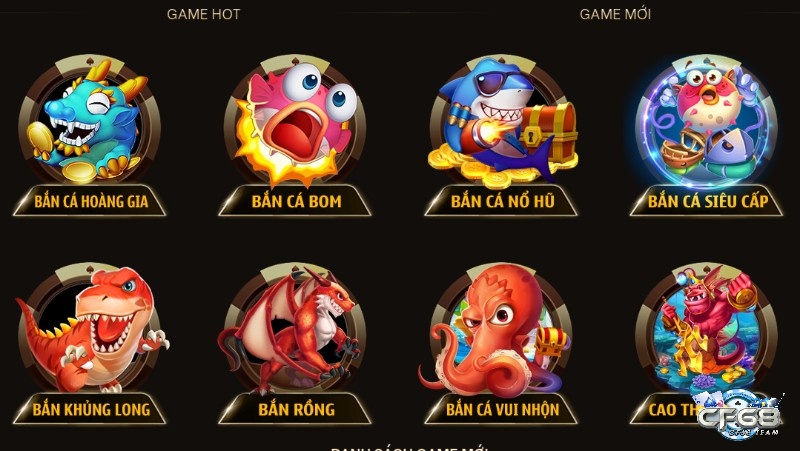 Trò chơi bắn cá tại Bong68 là một trong những tựa game phổ biến