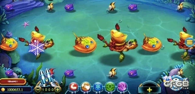 Những nút thường gặp trong hầu hết các tựa game bắn cá