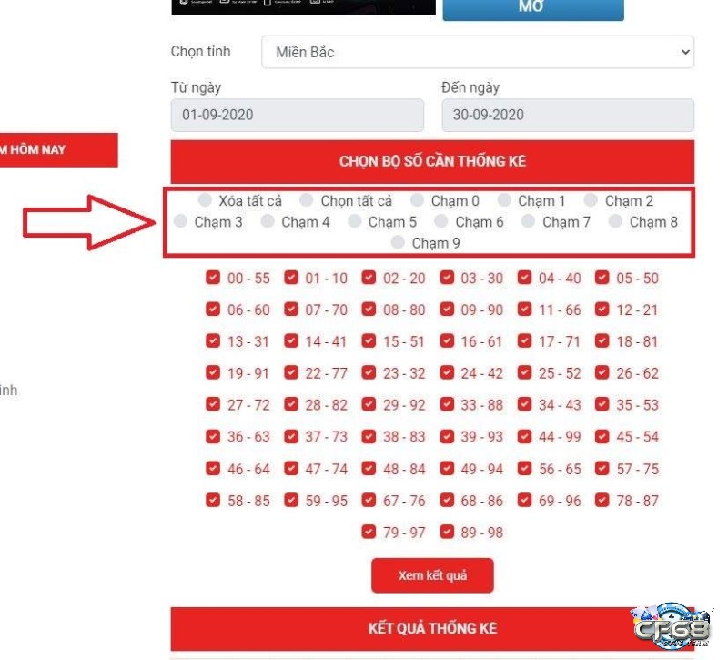 Bảng thống kê loto cặp thường xuất hiện cùng nhau bạn có thể tham khảo