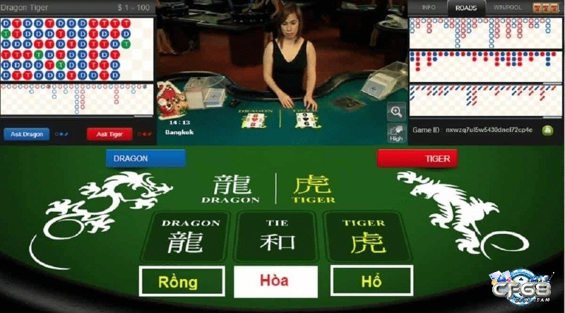 Trò chơi Rồng Hổ tại casino Thabet là một trải nghiệm dễ chơi