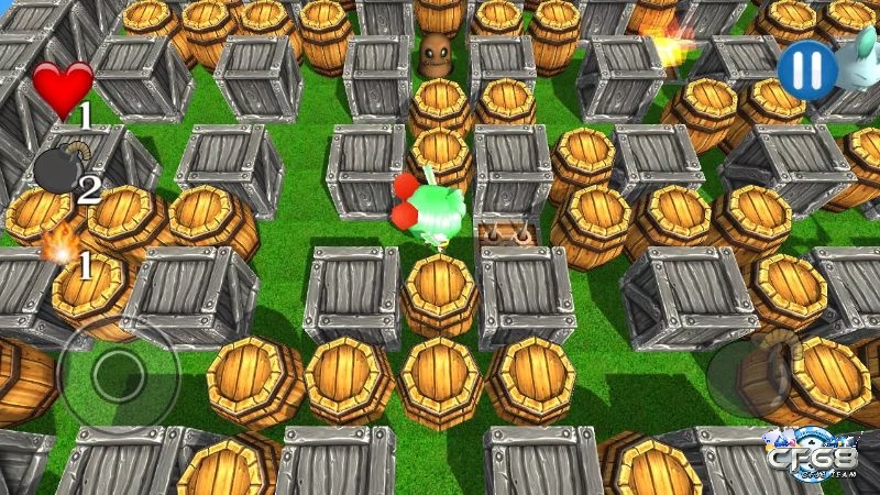 Bomber Master! 3D là một trong những game dat bom hay nhat