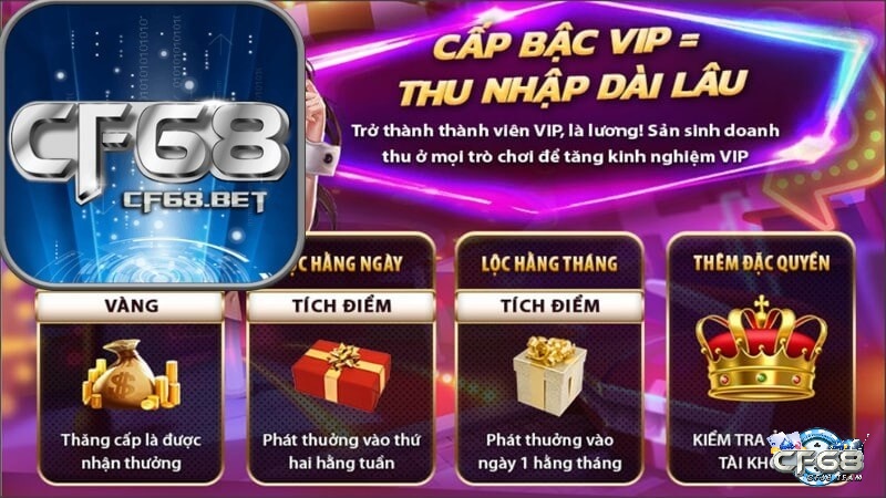 Tham gia các ưu đãi trên CF68 để có cơ hội chơi game cá cược trực tuyến miễn phí