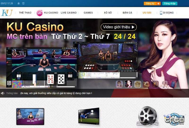 Cập nhật các thông tin nhanh từ Ku casino