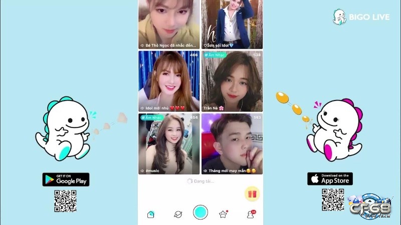 Bigo Live có lượng người dùng khổng lồ với đa dạng nhiều chủ đề