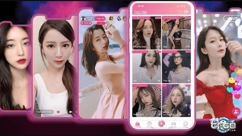 Mọi người có thể tham gia và kết nối trực tiếp qua các app live China mới nhất