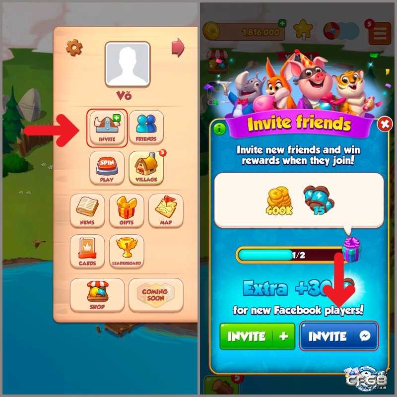 Nên có tài khoản phụ khi chơi game Coin Master