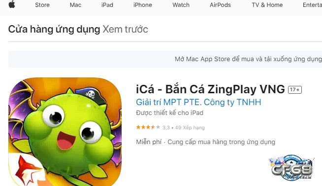 Tải game bắn cá ICa cho mobile rất dễ