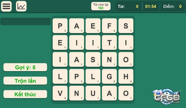 Trải nghiệm chơi nối từ với trang web Gamevui 