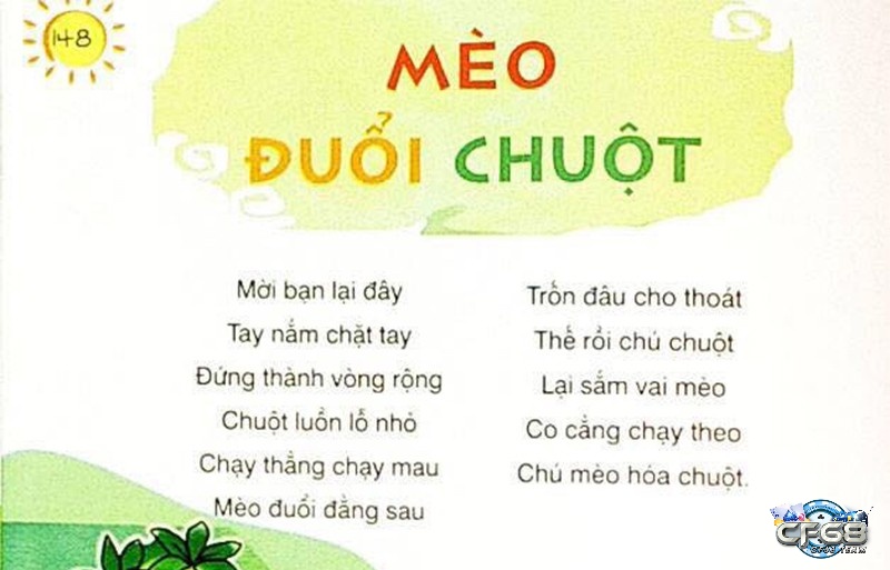 Bài đồng giao tăng thêm tính vui nhộn cho trò chơi mèo đuổi chuột