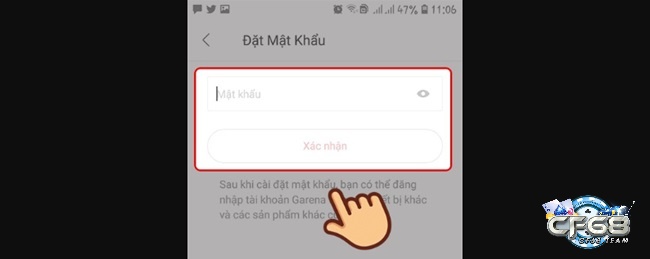 Đặt lại mật khẩu