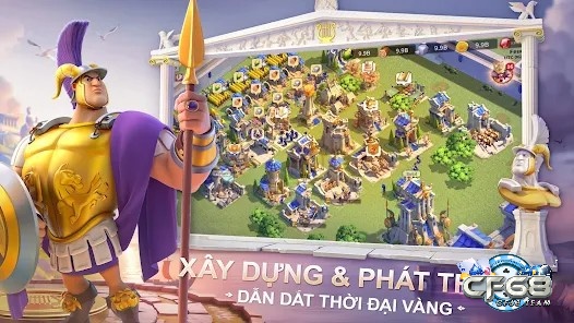 Xây dựng và phát triển cơ sở hạ tầng, đào tạo quân đội trong Rise of Kingdom