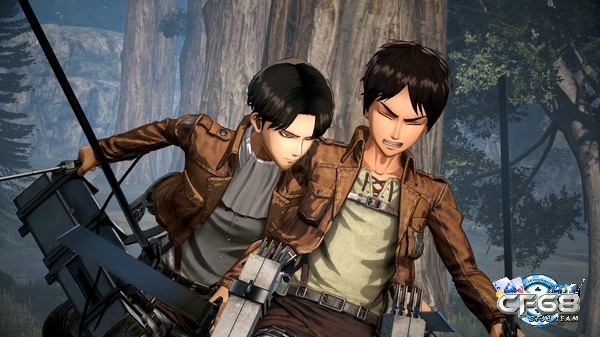 Game Attack on Titan 2 có hệ thống các nhân vật đa dạng