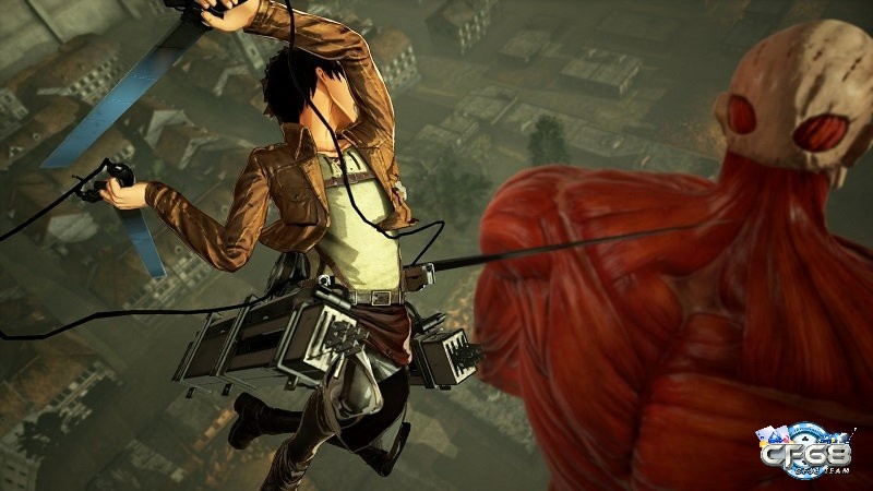 Game Attack on Titan 2 có đồ họa đẹp mắt và sống động