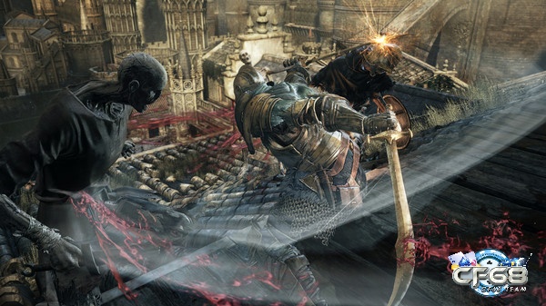 Nhiệm vụ chính trong Dark Souls là chiến đấu tiêu diệt quái vật trong game