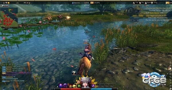 Người chơi có thể chọn chế độ PvP hoặc PvE