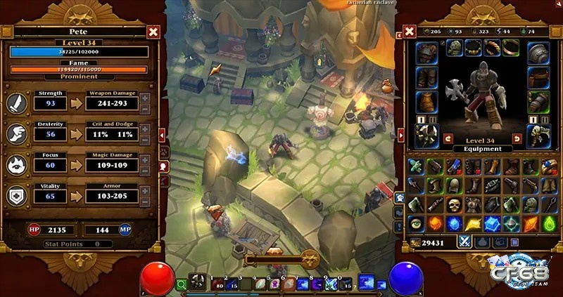 Vũ khí và trang bị trong Torchlight II đa dạng và mạnh mẽ