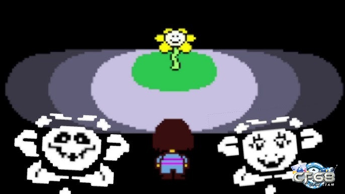 Tạo hình của Flowey trong Game Undertale