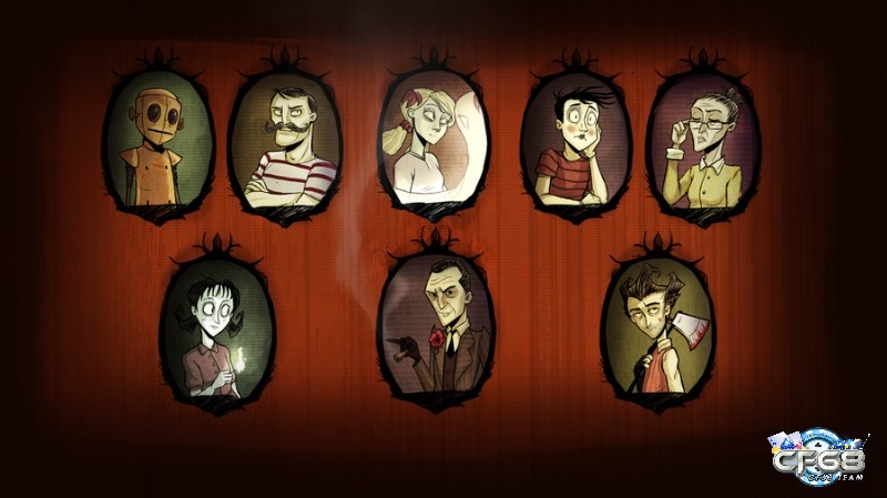 Các nhân vật nổi bật trong Don't Starve