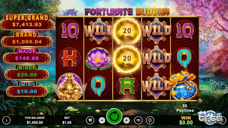 Cách chơi Game Slot Buddha Fortune