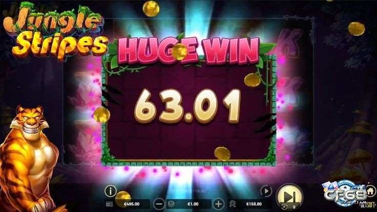 Tính năng thưởng trong Game Slot Jungle Stripes