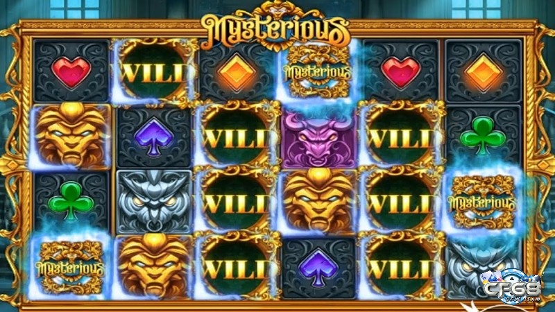  Mysterious là slot có bố cục 6 cuộn, 4 hàng