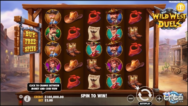 Chủ đề trong game Slot Wild Wild West slot