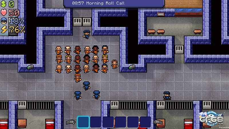 Đồ họa pixel trong The Escapists 2