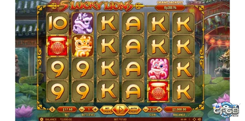 Cách chơi Game Slot 5 Lucky Lions như thế nào?