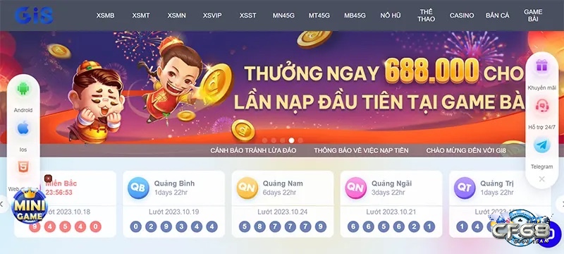 Gi8x.co là lựa chọn hàng đầu của người chơi khi tham gia top game đổi thưởng uy tín