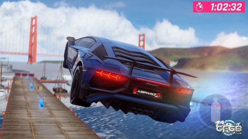  Anh em có thể lựa chọn điều khiển xe trong Asphalt 9 bằng cách nghiêng thiết bị