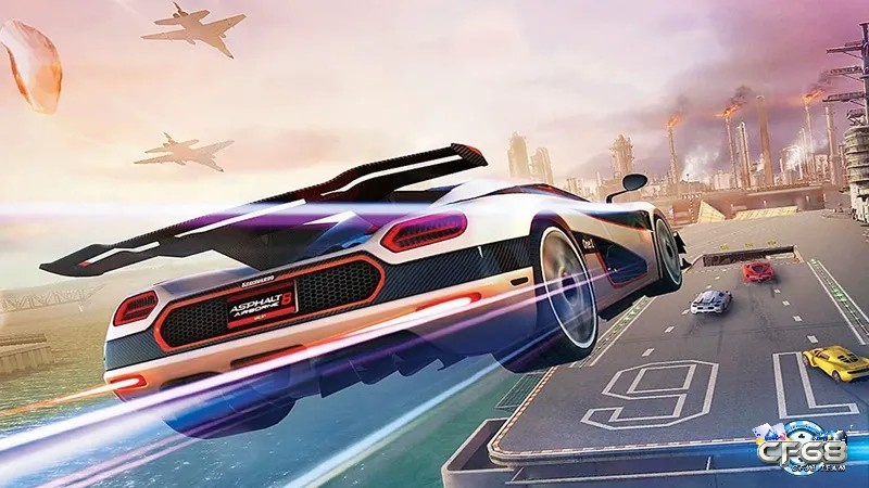 Hệ thống nitro trong game Asphalt 8: Airborne mang đến sự thú vị vô cùng tận