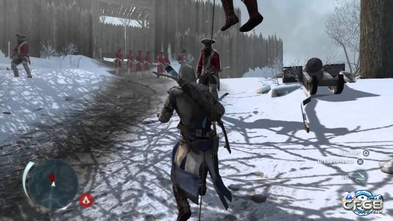 Game Assassin’s Creed 3 tạo ra những trải nghiệm chân thực và ấn tượng