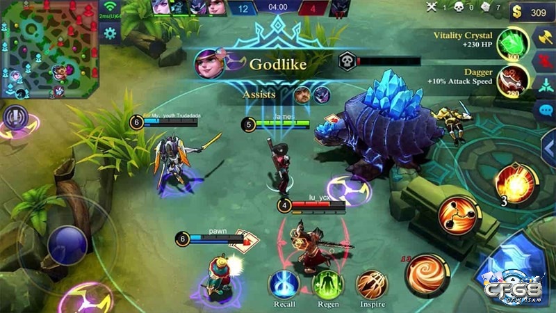 MOBA là một đấu trường sôi động nơi các game thủ thi đấu cùng nhau